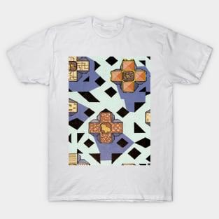 Towering The Sky Abstract Architecture Illustration T-Shirt